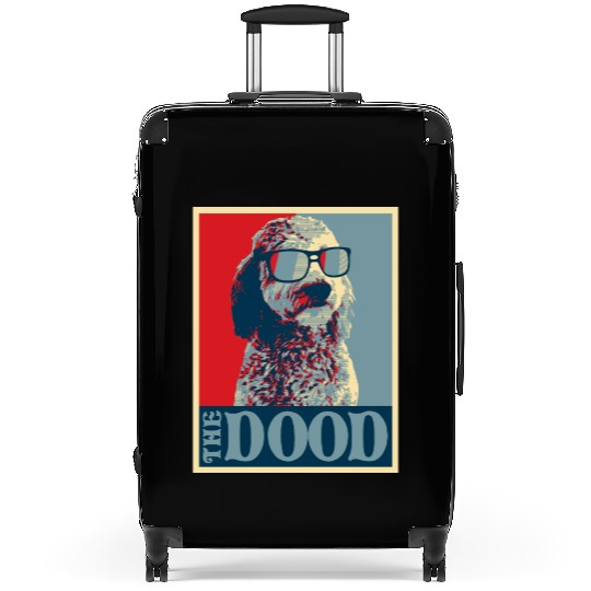 Goldendoodle The Dood Suitcases