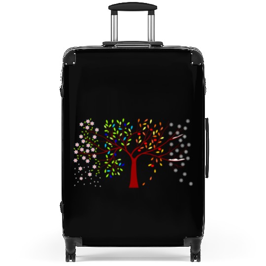 four seasons tree Suitcases