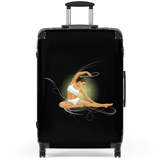 Yoga Woman Suitcases