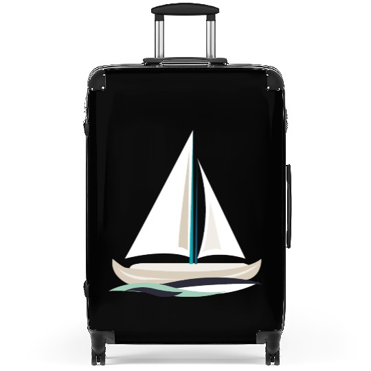 sailing boat Suitcases