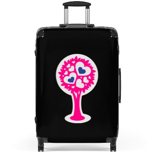 Heart Tree Suitcases