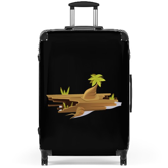 tree trunk Suitcases