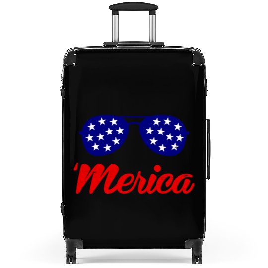 'Merica Suitcases