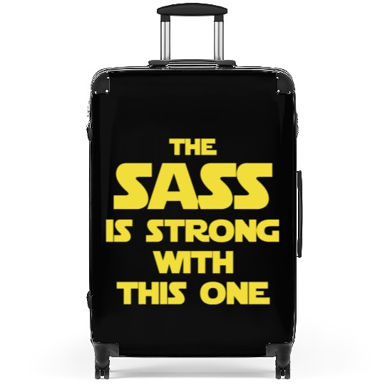 Star Wars - The Sass Is Strong Star Wars Suitcases