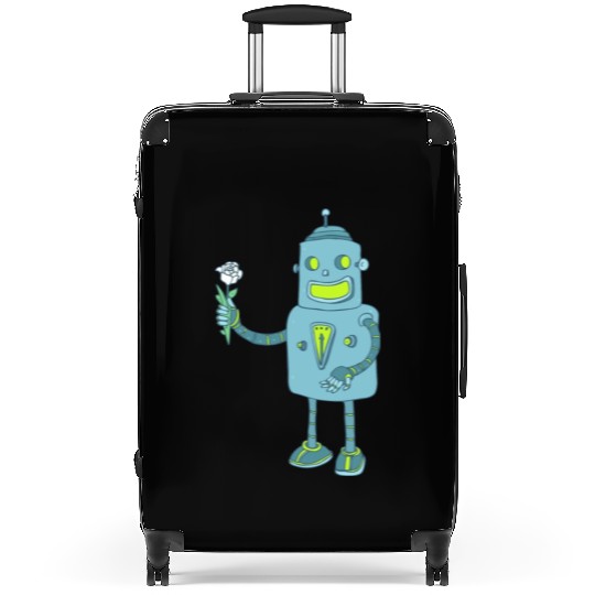 01 robot 1 png vectorstock 4842445 Suitcases
