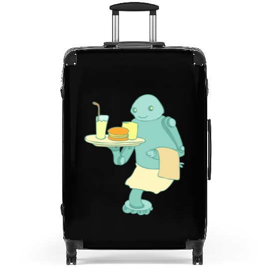 19 robot 26 png vectorstock 4842445 Suitcases