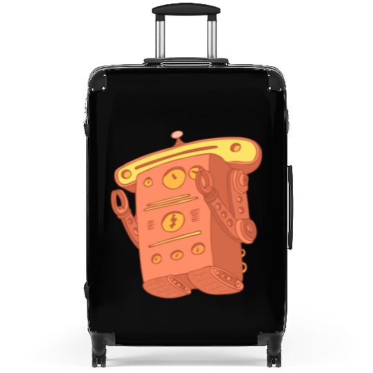 60 robot 64 png vectorstock 4842445 Suitcases