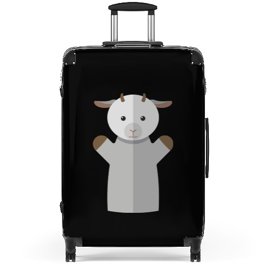 goat puppet Suitcases