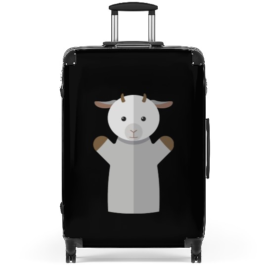 goat puppet Suitcases