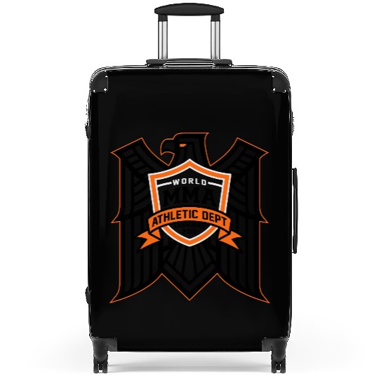 hawk crest mma Suitcases