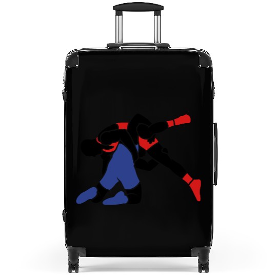 wrestling throw Suitcases