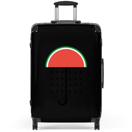 Watermelon summery fresh and healthy Suitcases