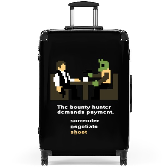 Han and Greedo 8-Bit Suitcases