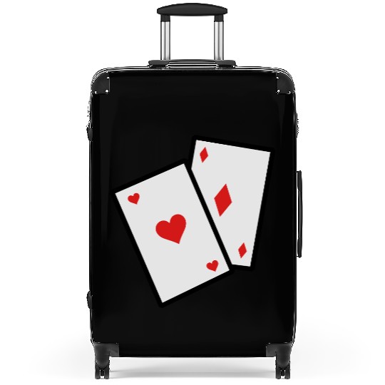 Gambling Poker Cards Suitcases