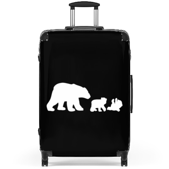 POLAR BEAR AND CUBS Suitcases