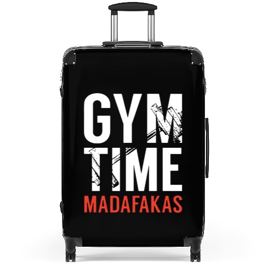 Gym Time Madafakas Suitcases