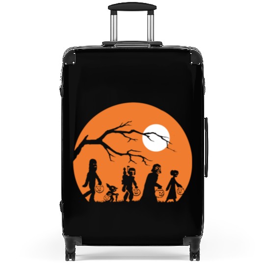 Star Wars Trick Or Treat Halloween Silhouette Prem Suitcases