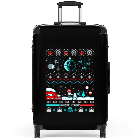 Star Wars ugly Christmas sweater Suitcases
