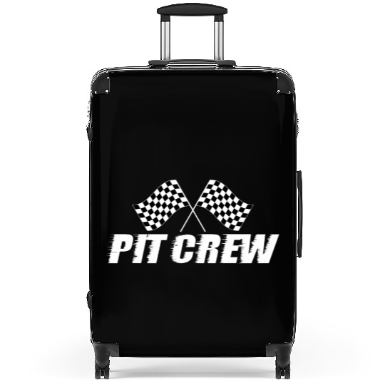 Pit Crew Racing Team Sports Racers Track Pit Stops Suitcases
