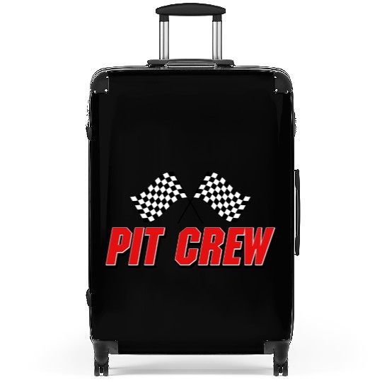 Pit Crew Racing Team Sports Racers Track Pit Stops Suitcases