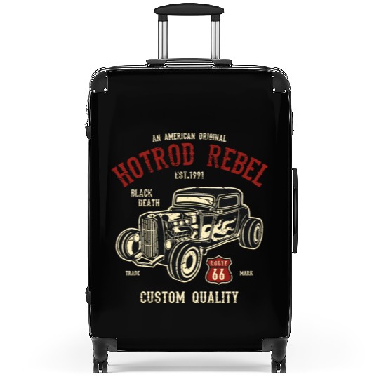 Hot Rod Rebel Suitcases