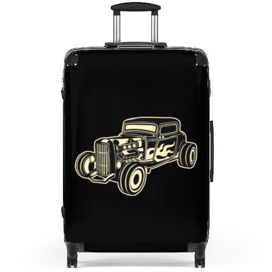 Hot Rod Rebel Suitcases