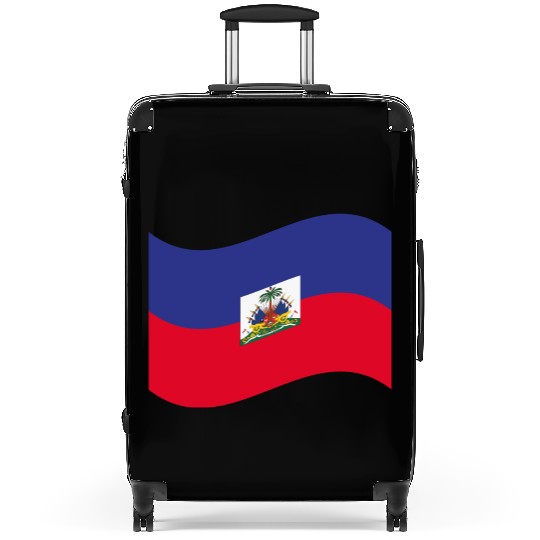 flag haiti Suitcases