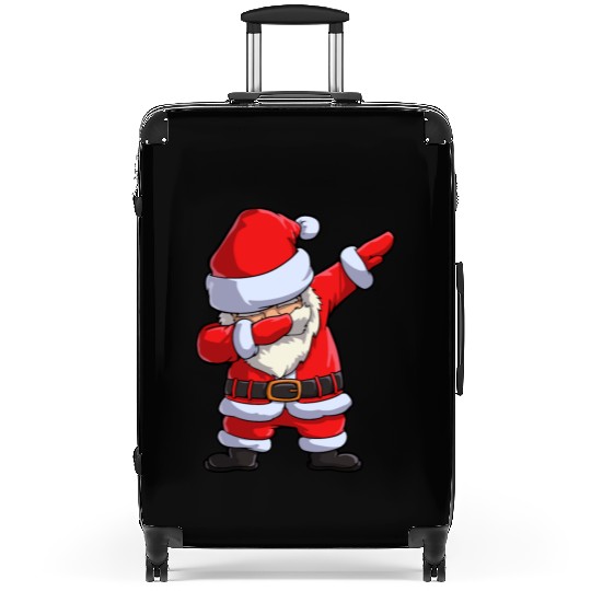 Dabbing santa claus Suitcases