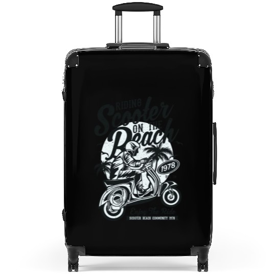 Scooter Beach Suitcases