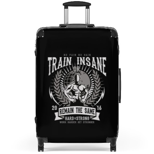 Train Insane Suitcases