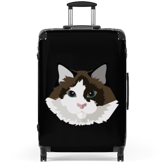 Cat face Suitcases