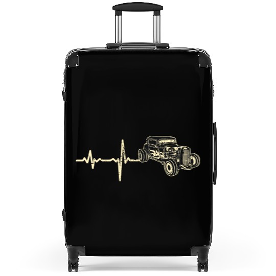 gift heartbeat hot rod hotrod Suitcases