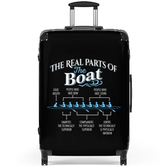 Rowing Boat Funny Rower Rowers Row Coach Team Suitcases