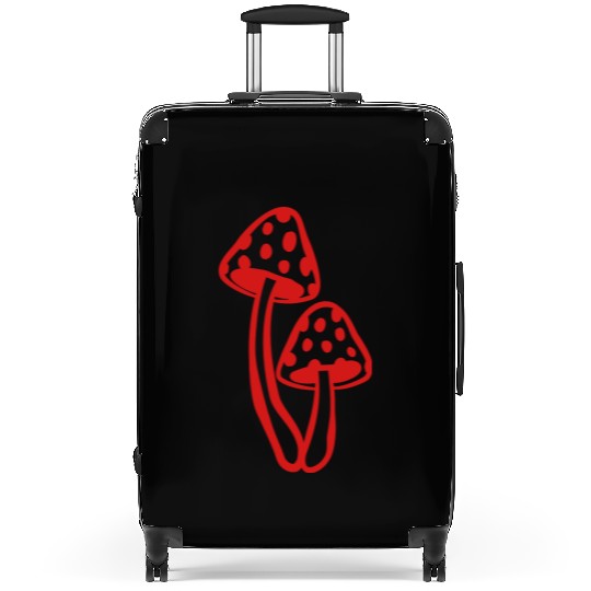 Mushrooms Suitcases