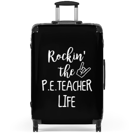 Rocking The PE Teacher Life Suitcases
