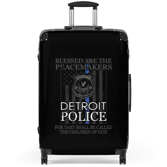 Detroit Police Support Saint Michael Police Officer Prayer Suitcases