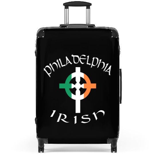 Ireland Pride Philadelphia Irish Celtic Cross Suitcases