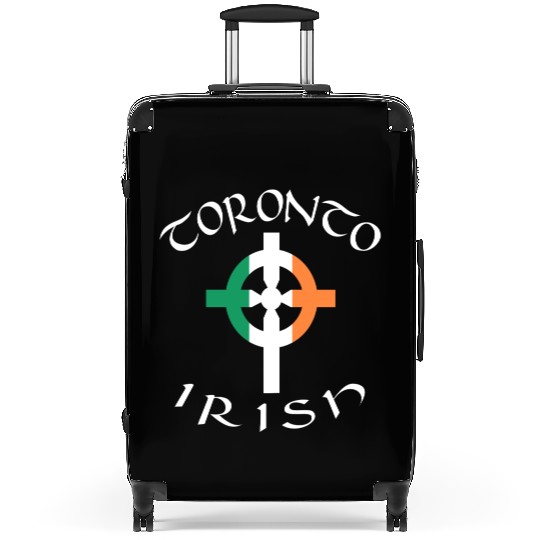 Ireland Canada Pride Celtic Cross Toronto Irish Suitcases