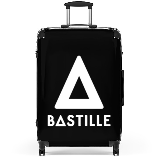 Bastille Rock Band Triangle Logo Suitcases