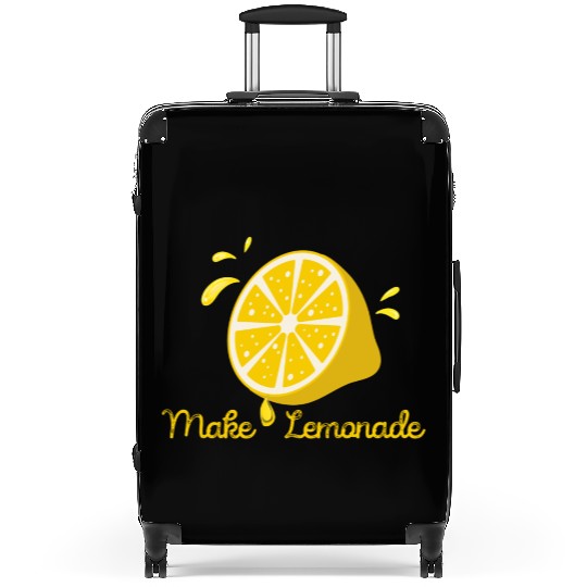 Make Lemonade From Life Lemons Suitcases