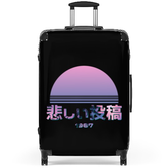 SAD POST 1987 Vaporwave Suitcases Suitcases