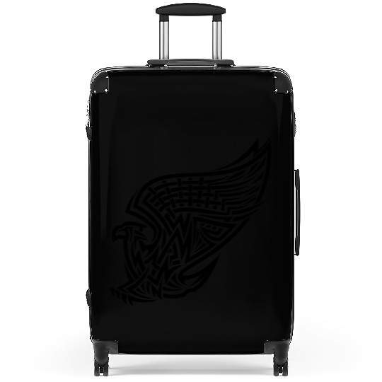 Eagle tattoo style Suitcases
