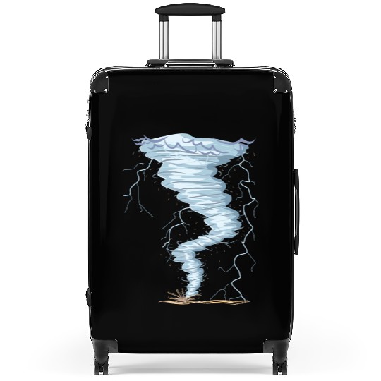 Weather Tornado whirlwind Storm Hunter cool design Suitcases