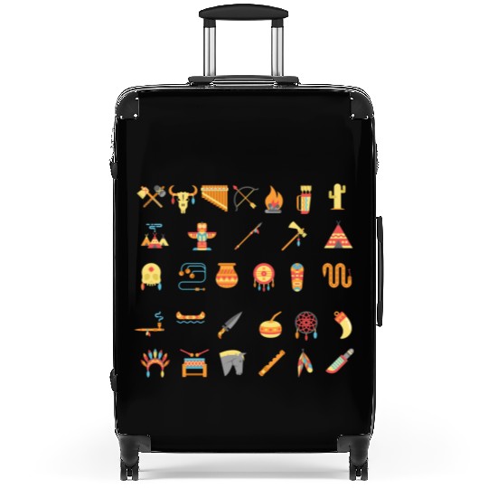 Native American culture/Native American Clothing Suitcases