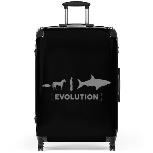 The Evoloution of Poker Fish Donkey Man Card Suitcases