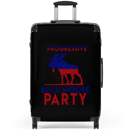 Bull Moose Party Progressive Teddy Roosevelt Suitcases