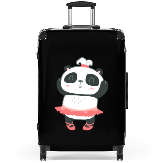 Sweet Panda Family Girl 16 Suitcases
