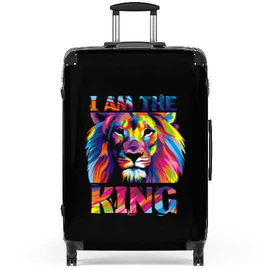 I Am The King - Lion - Total Basics Suitcases