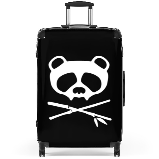 Panda Vampire Skull Suitcases