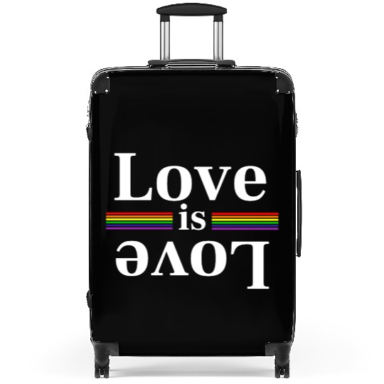 Love is Love LGBT Gay Pride Suitcases